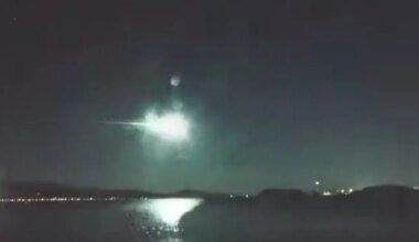 VIDEO ⟩ Uus-Meremaa taevast valgustas pimestav tulekera