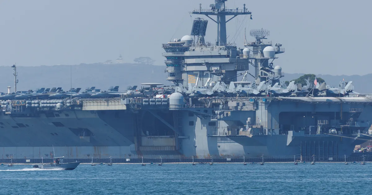 USA tulistas Lähis-Idas alla lennukikandjale lähenenud Iraani drooni - Maailm - Postimees.ee