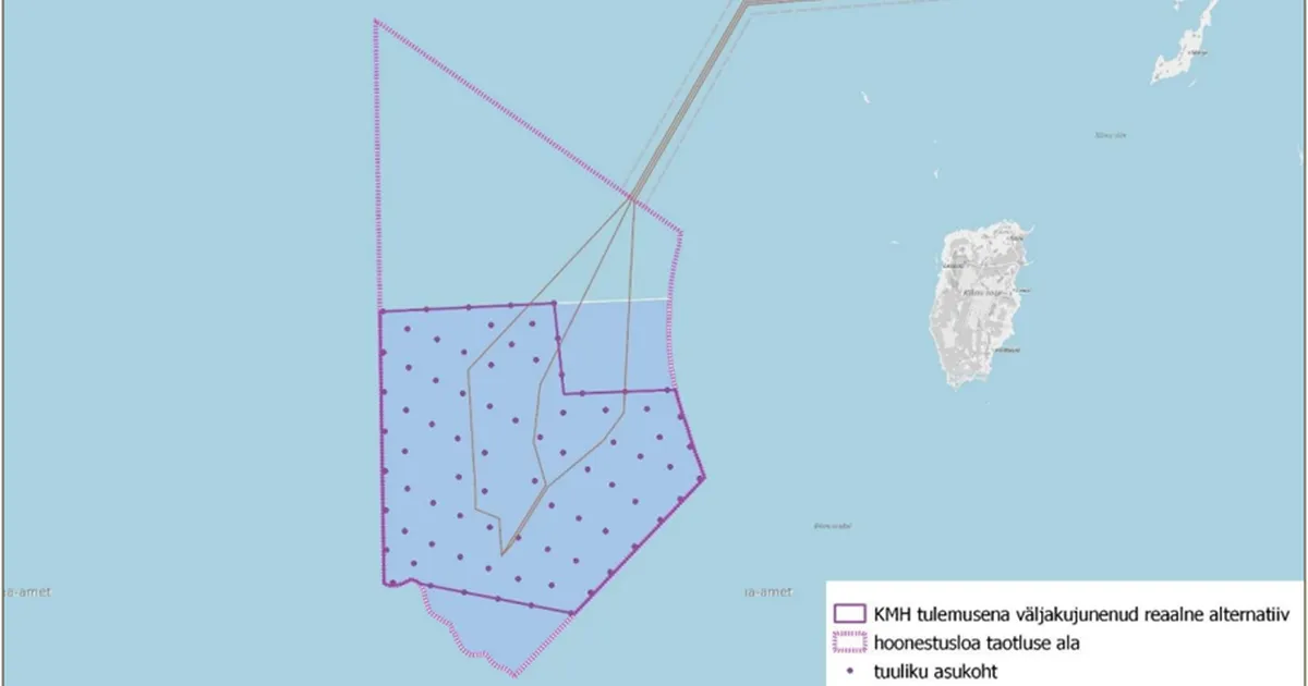 Utilitas Wind sai hoonestusloa Saare-Liivi meretuulepargi rajamiseks