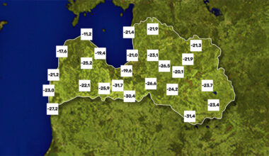 Lätis oli kõige külmem 2. veebruari hommik riigi ajaloos