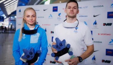 Kurlingupaar saadeti õnnetoova maskotiga olümpiale. Lill: tunne on hea, ettevalmistus läks hästi