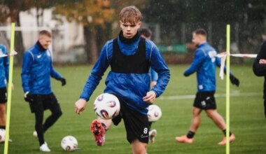 Paalberg osales pühapäeval Saint-Etienne’i esindusmeeskonna treeningul