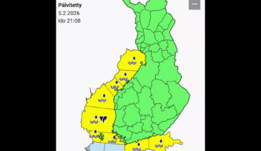 Soome rannikul on erakordselt madal veetase