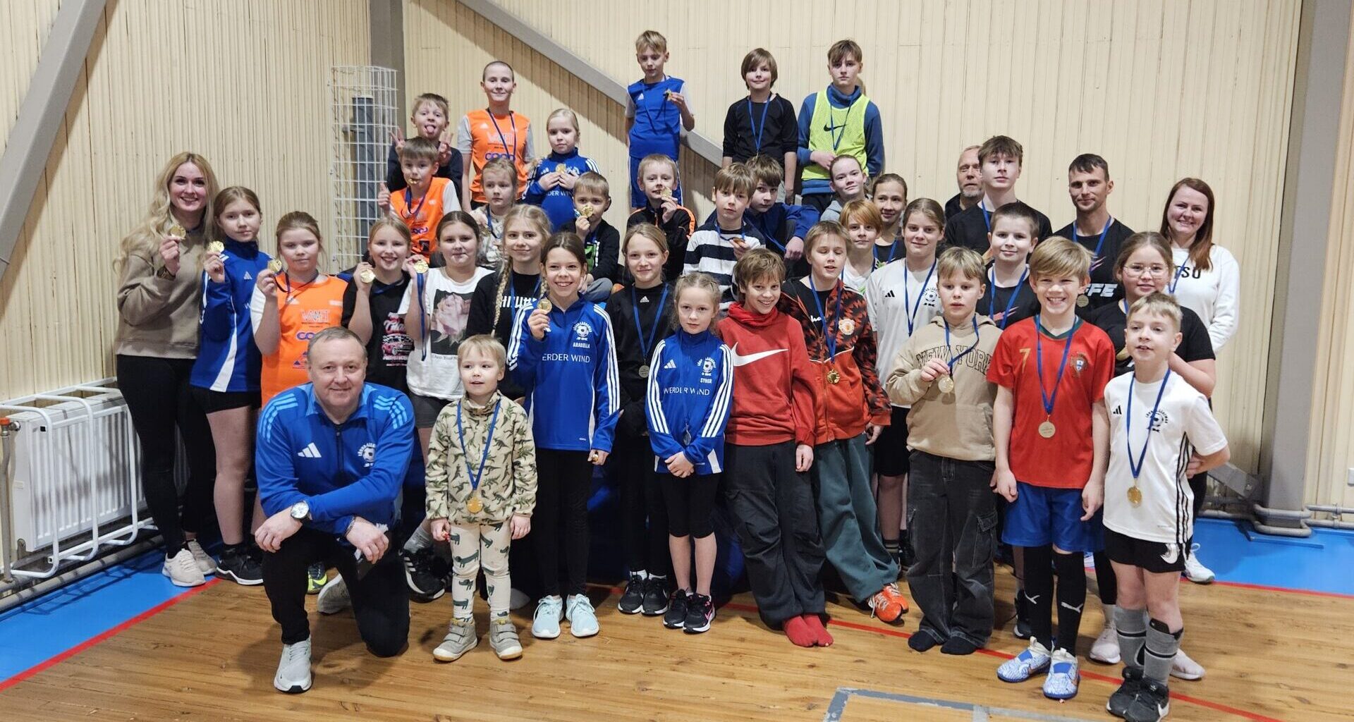 Virtsu sisekergejõustikuvõistlusel osales 40 sportlast