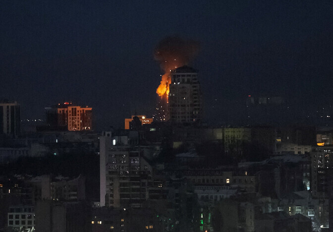 Venemaa korraldas ulatusliku õhurünnaku Kiievile | Välismaa