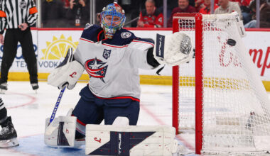 Olümpiaks valmistuv Merzlikins tegi esimese nullimängu | Jäähoki