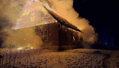 Põltsamaa vallas läks põlema elumaja koos laudaga milles olid loomad ja linnud