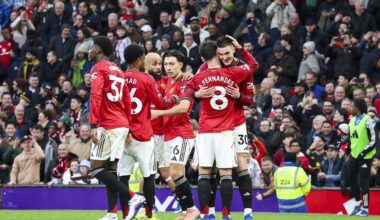 Manchester United teenis kolmanda võidu järjest, liider Arsenali lähirivaalid kaotasid punkte