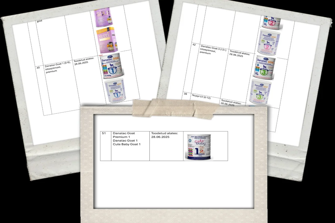 Imiku piimasegud Nuppi ja Danalac kutsutakse turult tagasi