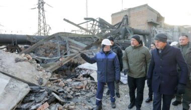 PILDID: NATO juhile näidati Kiievis hävitatud elektrijaama