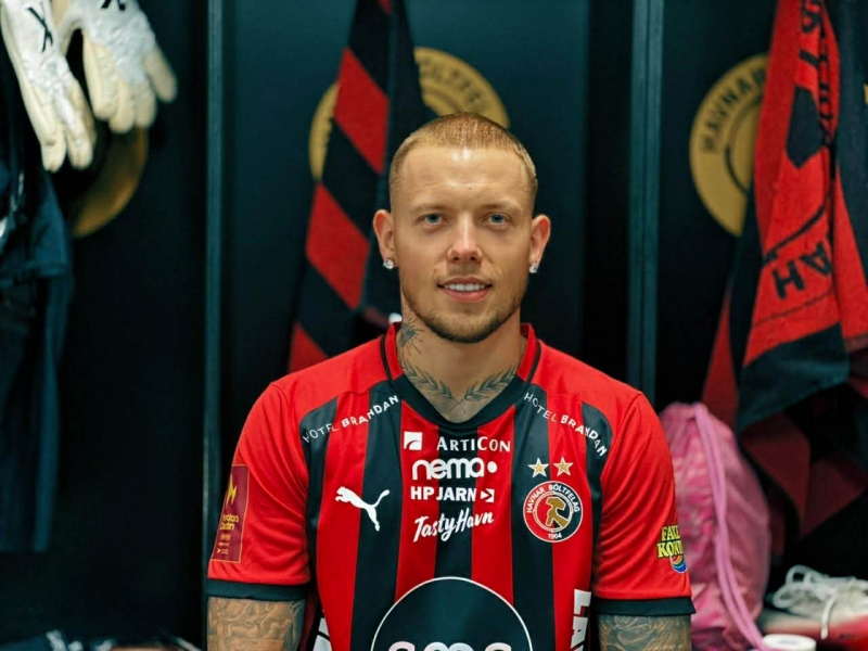 Erik Sorga karj&auml;&auml;r j&auml;tkub Euroopas. Foto: HB Torshavn