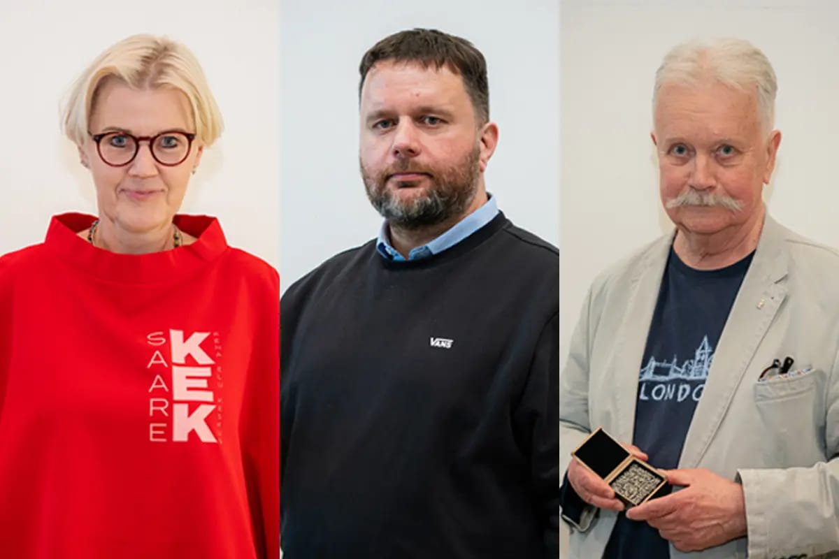 Helle Susi, Indrek Riisaar ja Ilmar Heinsoo.