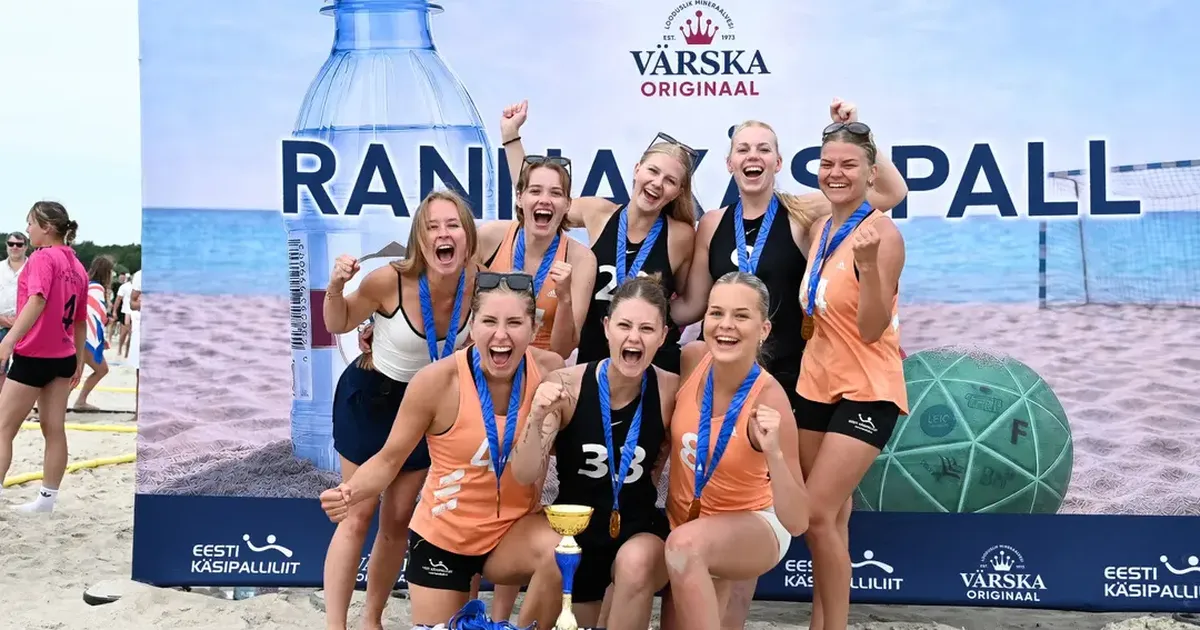 Põlva Serviti ja HC Tabasalu krooniti rannakäsipalli Eesti meistriteks