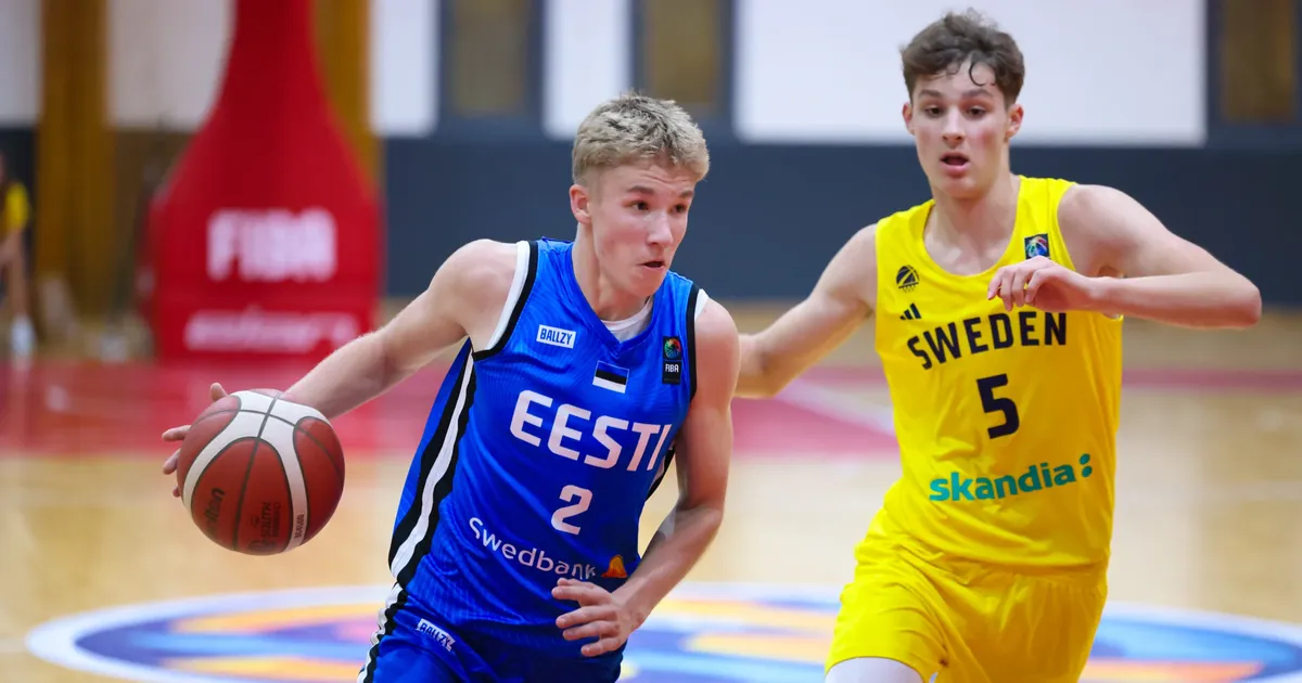 Eesti U16-koondis alistas EMil Rootsi, võitlus A-divisjoni koha nimel jätkub