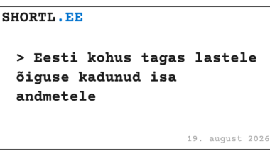 Eesti kohus tagas lastele õiguse kadunud isa andmetele