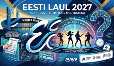 Eesti Laul 2027 konkurss startis koos muutustega