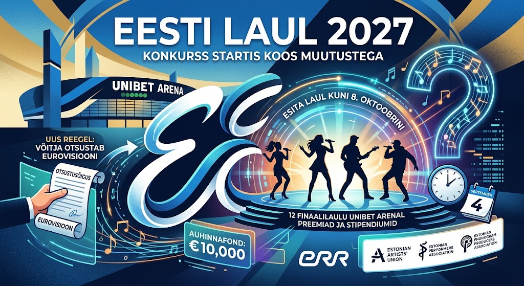 Eesti Laul 2027 konkurss startis koos muutustega