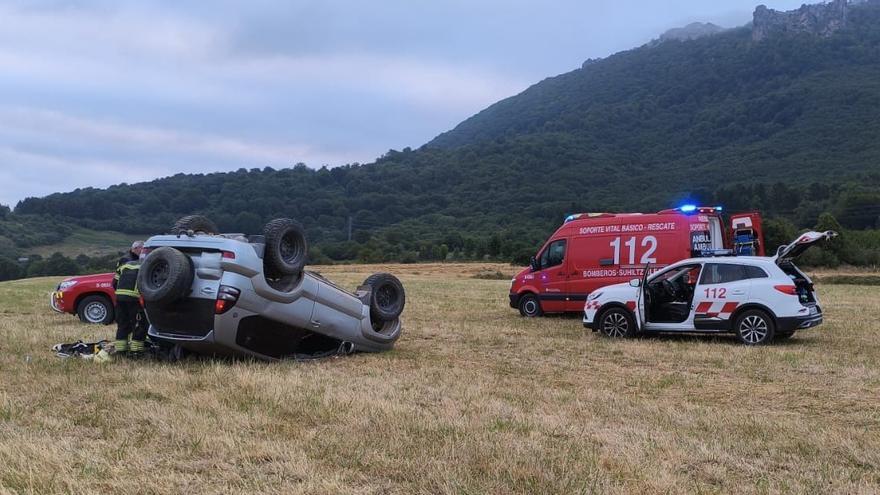 Muere una joven de Urdiain de 19 años en una salida de vía en Iturmendi