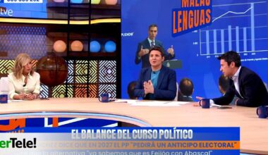 RTVE: Cintora frenó a un colaborador de 'Malas lenguas' por poner en su boca una pregunta que no hizo: "No hables por mí"