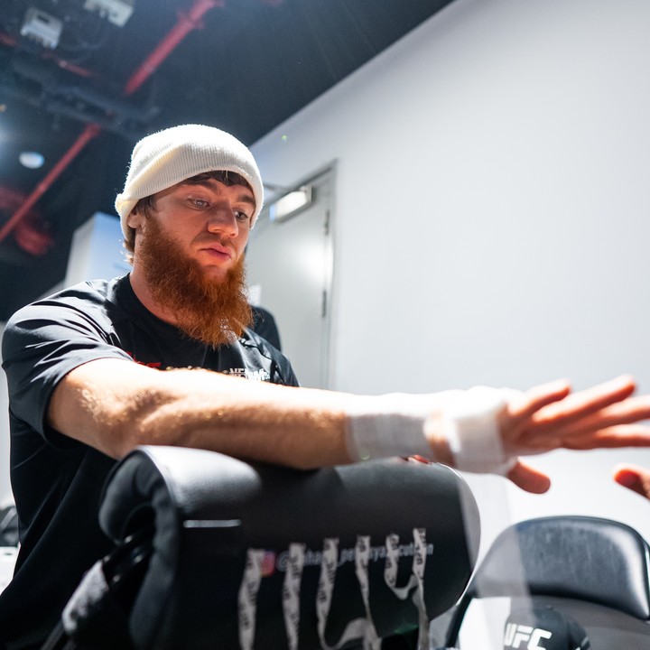 Shara Bullet antes de su debut en el UFC. (@UFC)