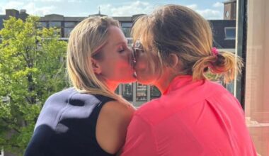 Sandra Barneda y su pareja, Pascalle Paerel, en una imagen de sus redes sociales.