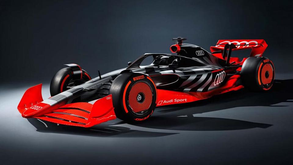 Imagen que presentó Audi en 2022 cuando anunció su plan para llegar a la F1 en 2026. [Imagen: Audi]