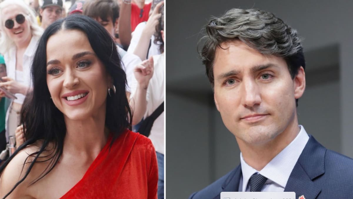 Katy Perry recibe la visita del ex primer ministro de Canadá que asiste a su último concierto