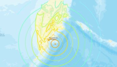 El terremoto de Kamchatka, el mayor del mundo desde 2011, causado por el choque de dos placas terrestres a gran velocidad