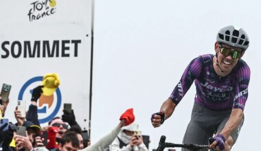 El poderío de Pogacar vuelve a desesperar a Vingegaard y Ben O'Connor firma un triunfo épico en La Loze - El Mundo