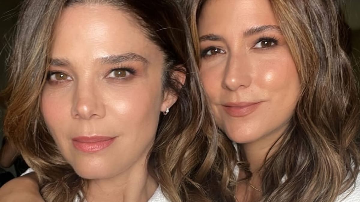 Juana Acosta muestra el asombroso parecido con su hermana Valentina, y no son gemelas