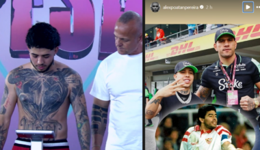 Tras homenaje a Maradona en el pesaje, peleador de la UFC apostó más de $60 millones por el triunfo de Westcol