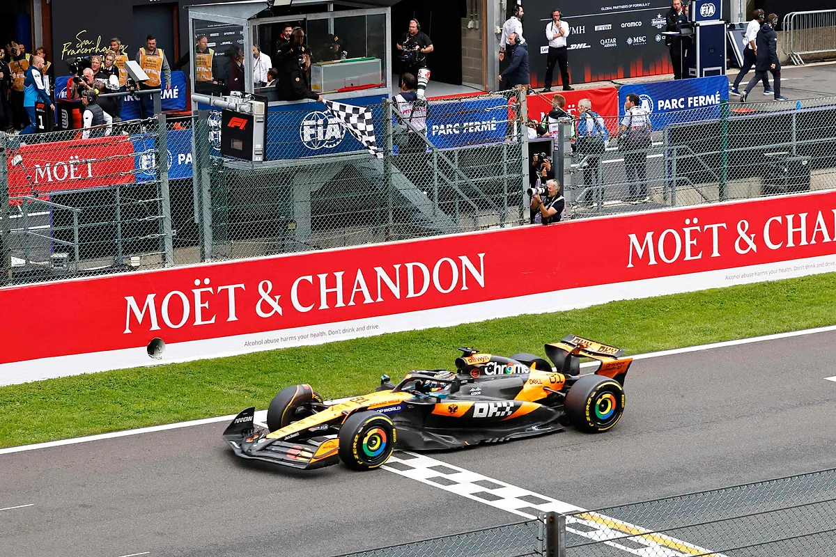 Oscar Piastri exhibe maneras de campeón tras una eterna espera en Spa - El Mundo