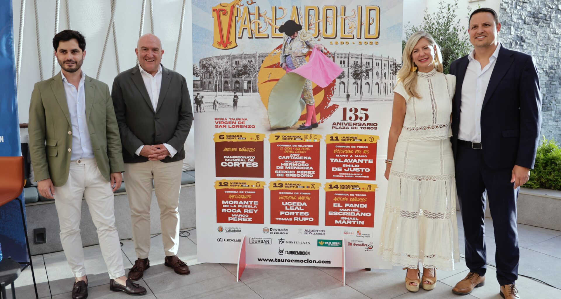 Morante, Roca Rey y Marco Pérez encabezan el cartel estrella de la Feria Taurina de San Lorenzo 2025 que celebrará el 135 aniversario del Coso de Zorrilla