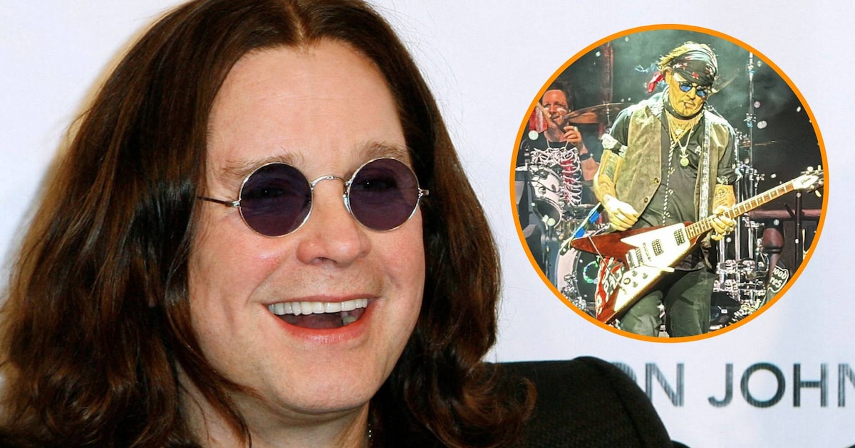 Johnny Depp rindió homenaje a Ozzy Osbourne con una aparición sorpresa en el concierto de Alice Cooper