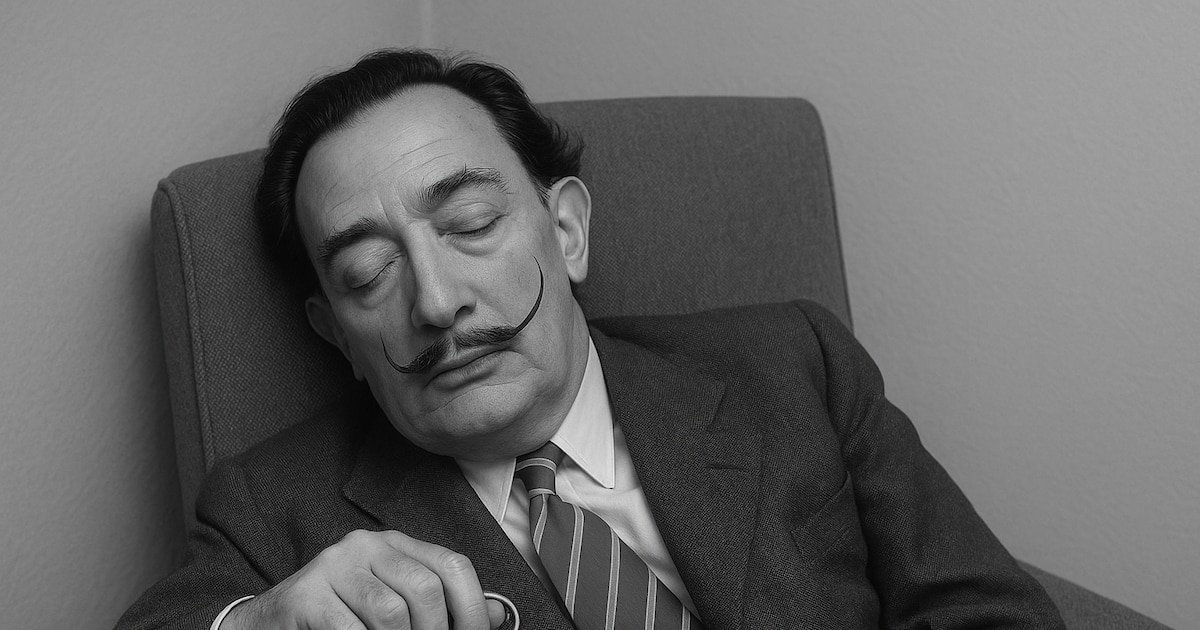 Compró una ilustración encontrada en un garaje de Londres y descubrió tener una valiosa obra de Dalí