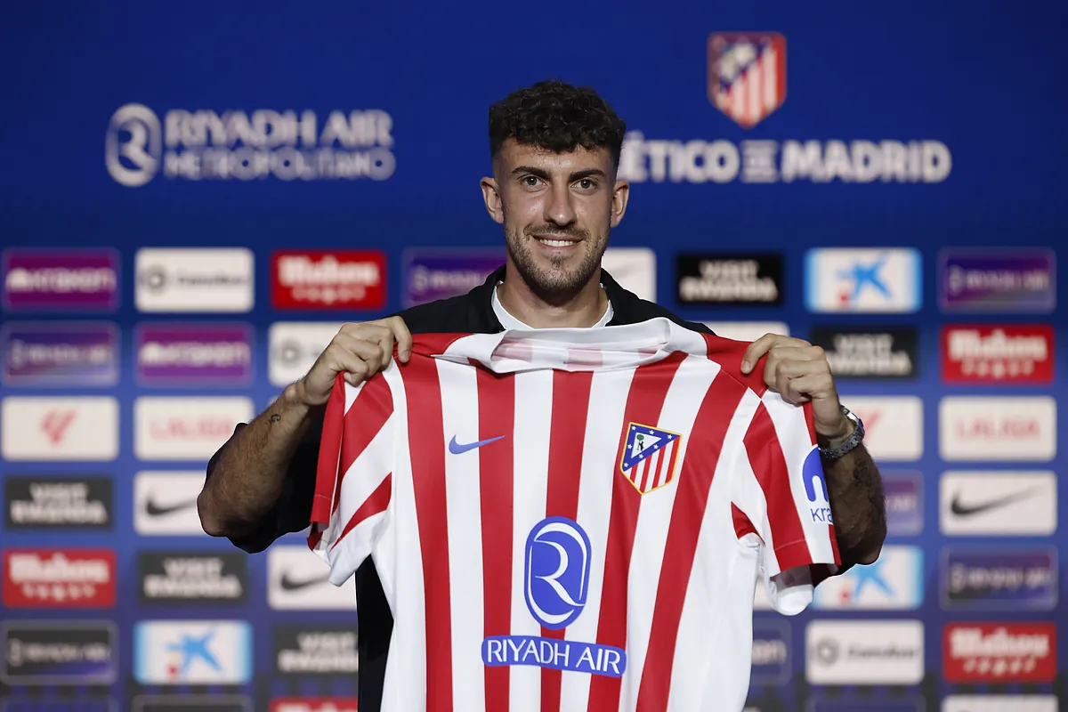 Doblete de presentaciones en el Atlético: el "orgullo" de tener a Simeone de entrenador de Ruggeri" y las "ilusiones compartidas" de ganar títulos de Cardoso - El Mundo
