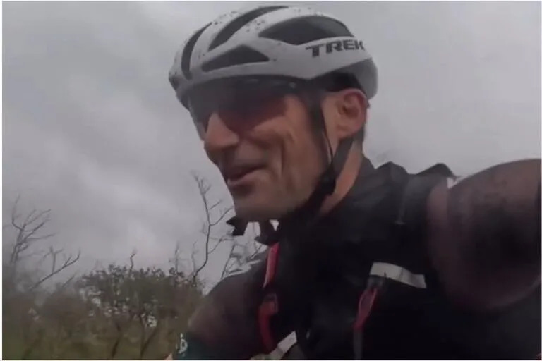 Lionel Scaloni, un ciclista más en España