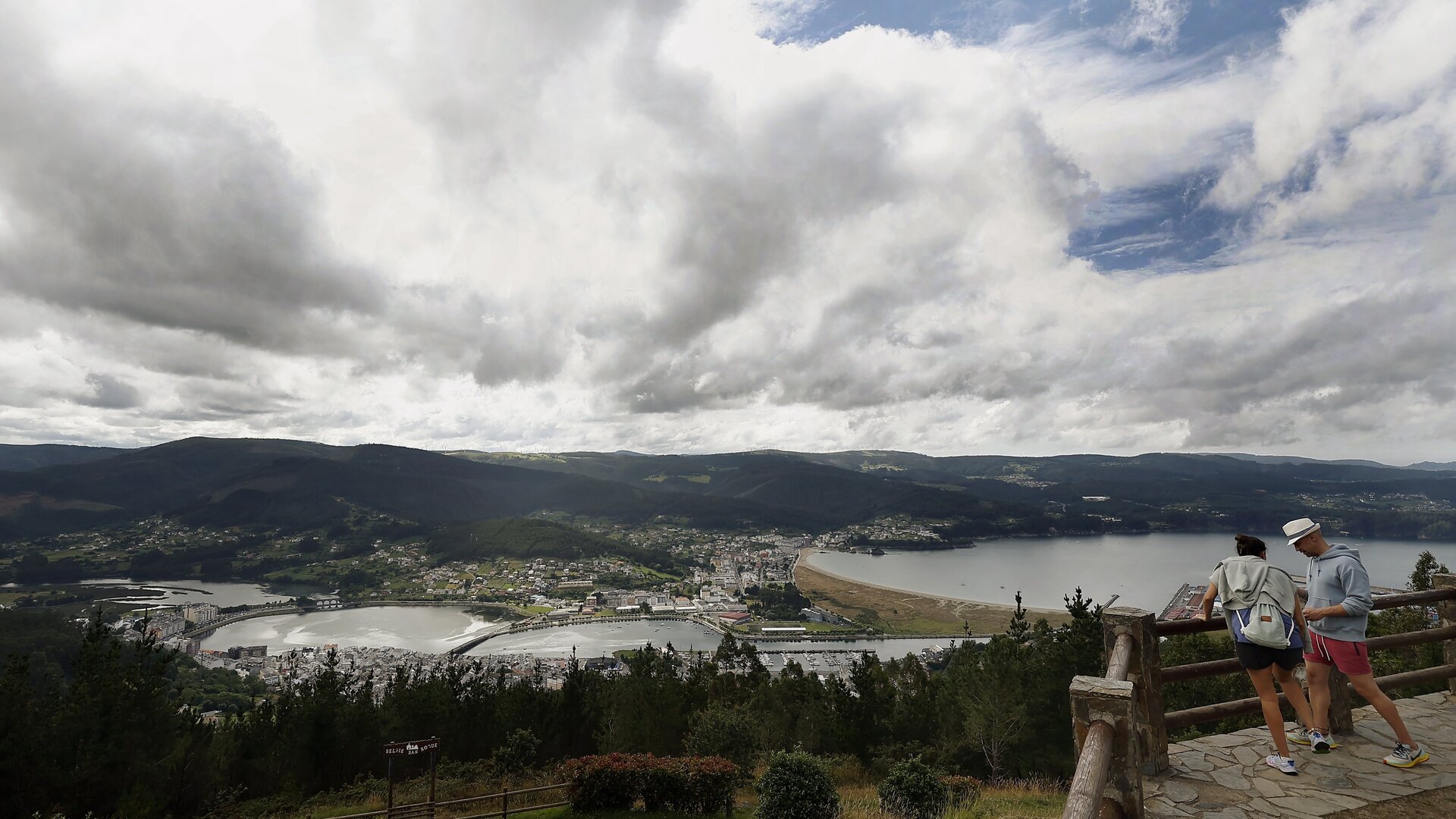 Vista de Viveiro desde San Roque. JOSÉ Mª ÁLVEZ