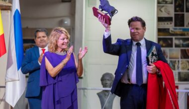 Luis Carlos Sáenz de la Torre abre la feria taurina con un pregón cargado de emoción y afición