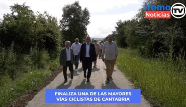 El itinerario ciclista entre Astillero y Ontaneda se completa con los dos kilómetros del tramo Villaescusa-Penagos