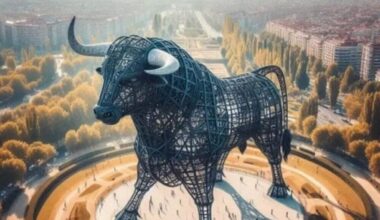 Vox quiere en Burgos la escultura del gran toro de 300 metros de altura
