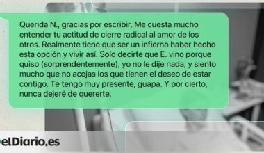 "Esta opción tiene que ser un infierno"