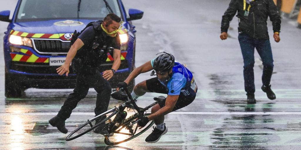 Ocho meses de cárcel para el espontáneo que se coló en la meta del Tour de Francia