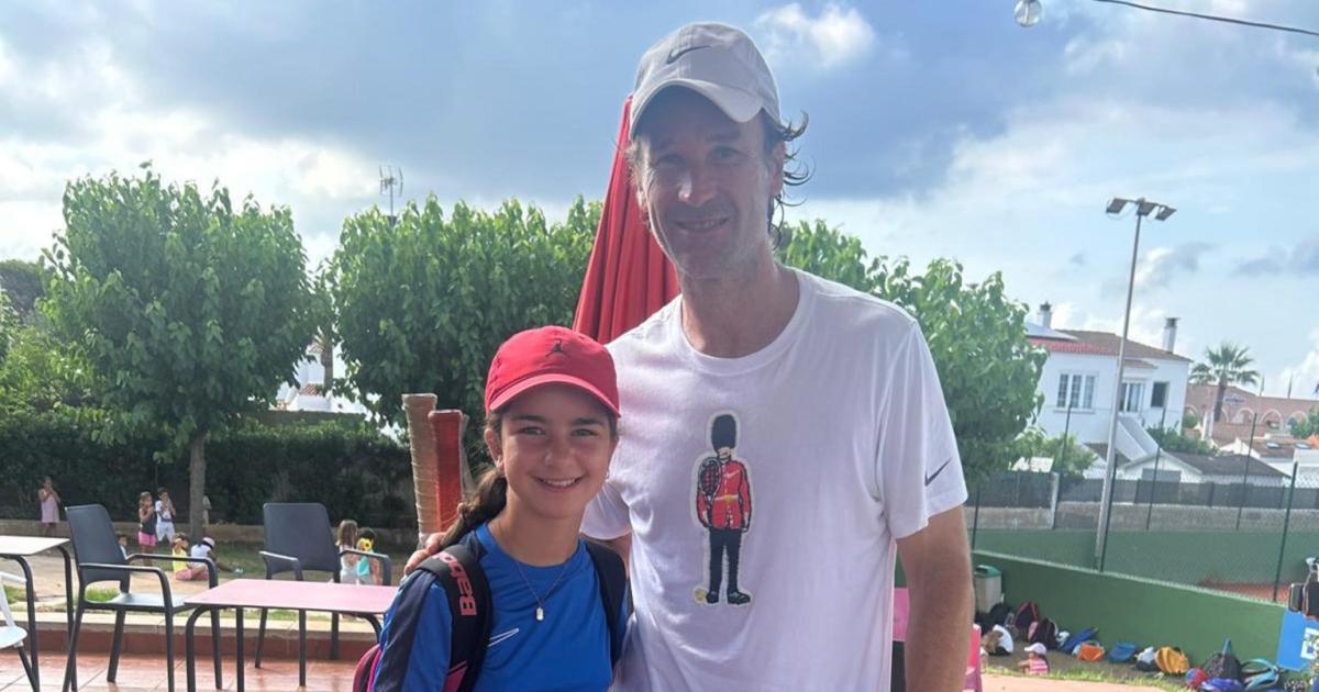 Carlos Moyà, de vuelta al Club Tenis Ciutadella