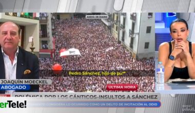 "Si no se dice que Sánchez es un cabrón, aquí no se deja hablar"