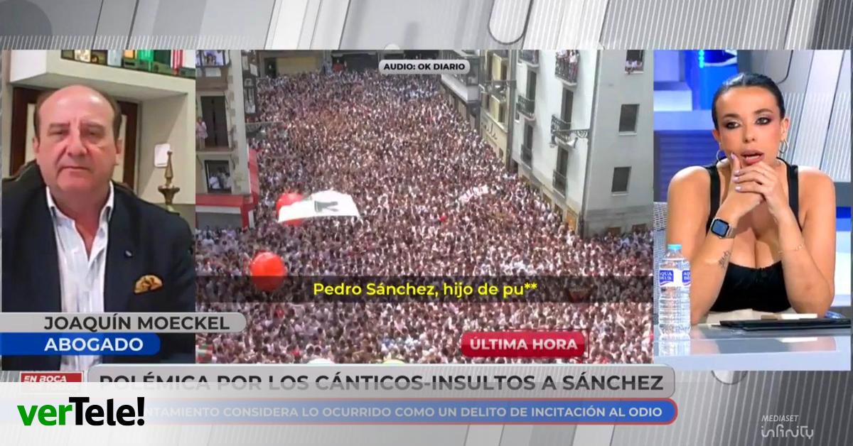 "Si no se dice que Sánchez es un cabrón, aquí no se deja hablar"