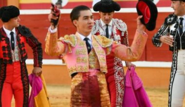 Bruno Aloi, Pedro Andrés y Jesús Yglesias se reparten tres orejas en Tudela