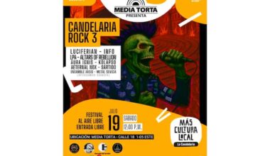 El rock nacional se vive en La Candelaria este sábado