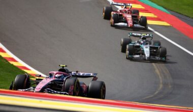 Franco Colapinto largará 17° la carrera principal del Gran Premio de Bélgica
