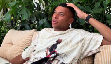 así descansa Mbappé en el Caribe